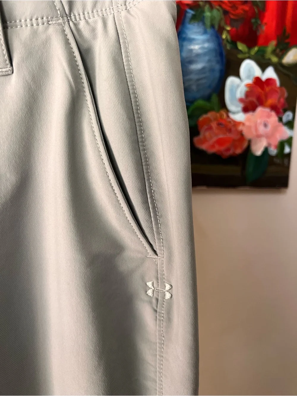 Under Armour Light Gray Men's Chino Pants